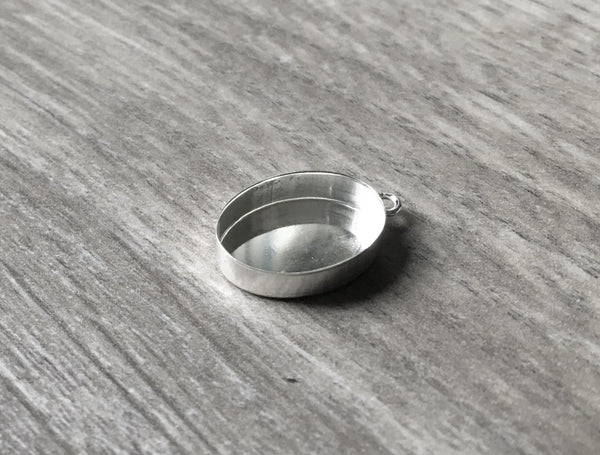 oval pendant blank