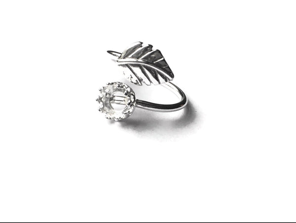 Adjustable ring blank