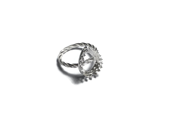 Teardrop ring blank
