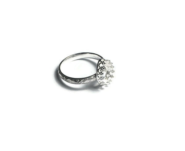 Tear drop ring blank