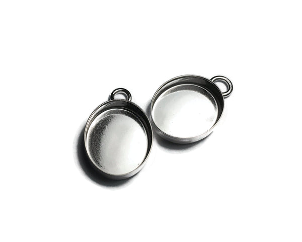 Oval pendant cabochon blanks