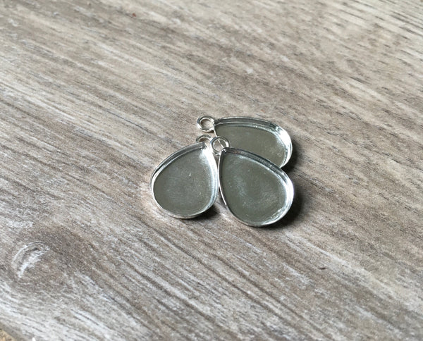 Teardrop or Pear Blank Pendant Setting