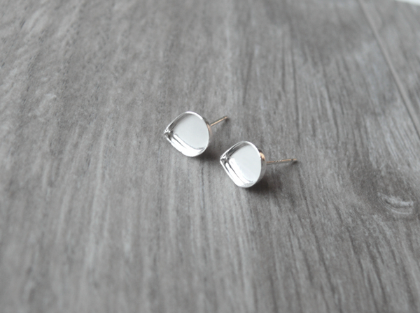 teardrop blank earring settings