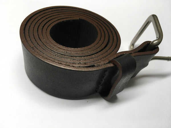 Handcrafted Leather Belt, Horween Dublin Black Leather Belt, Men's Genuine Leather Belt, handmade anniversary gift, groomsmen gift