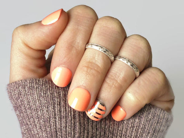floral midi ring