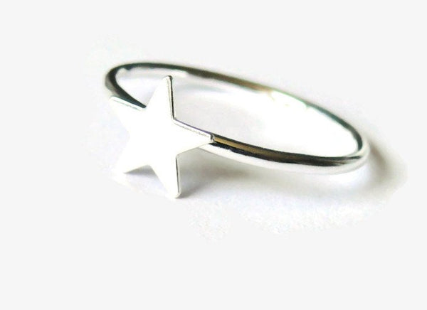silver star ring