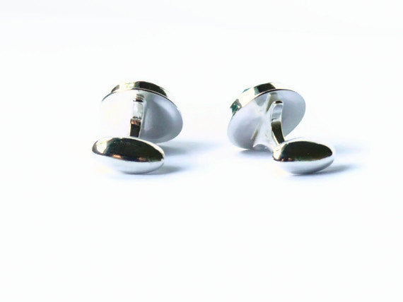 Silver aventurine cufflinks solid sterling silver cufflinks mint green groom cufflinks stone cufflinks wedding cuff links