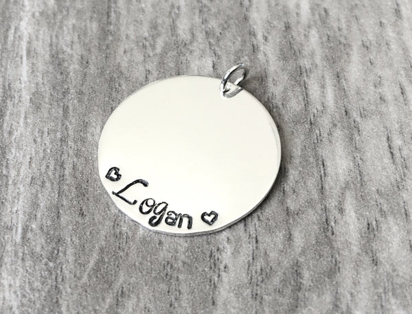 round name pendant