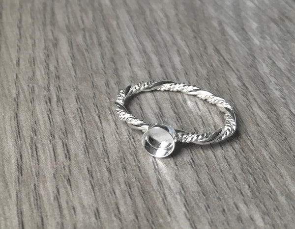 Triple twist ring blank