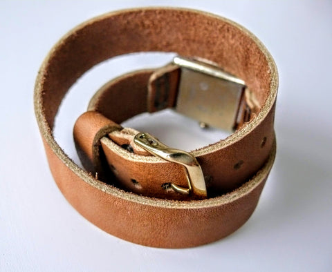 Light Brown Double Wrap Band 20mm size small