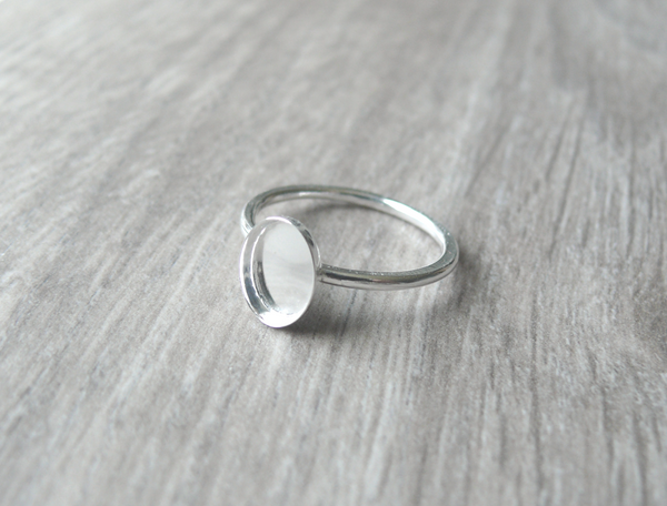 sterling silver ring blank