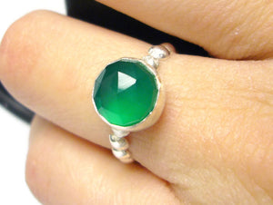 green onyx ring