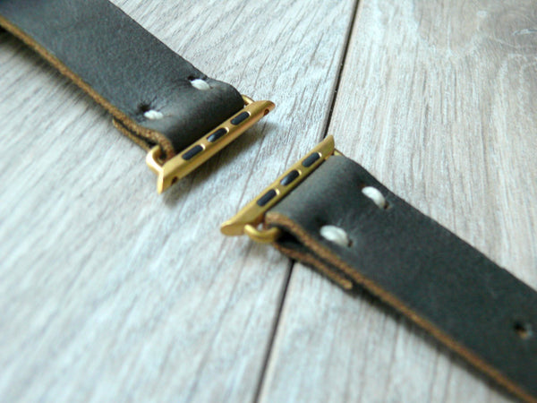 Leather Apple Watch band 42mm leather watch band, Apple watch strap, iwatch band, Apple watch 2 leather band, gold apple watch strap