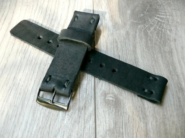 22 mm leather watch band