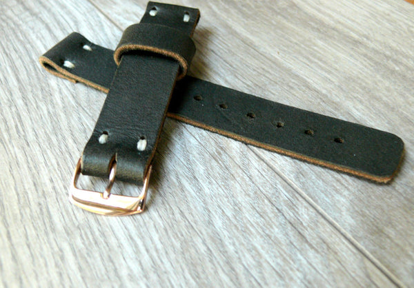 Nokia Steel Handmade leather watch strap hand crafted genuine leather watch strap 22mm dark brown leather strap 22mm watch strap watch band