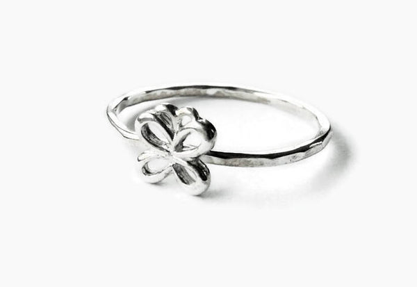 sterling silver butterfly ring