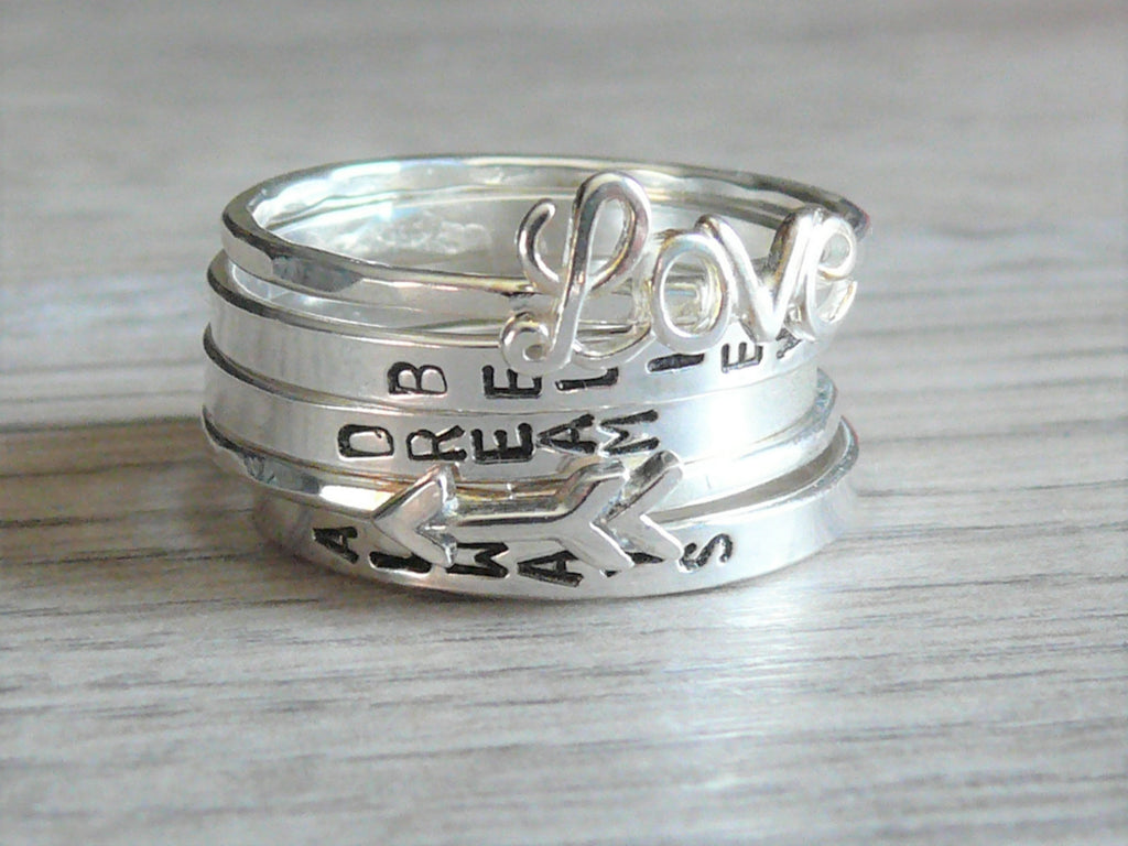 Girlfriend Gift, Infinity Love Ring, Simple Rings for Women - Etsy |  Infinity jewelry, Best friend rings, Friend rings