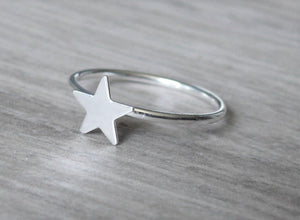 silver star ring