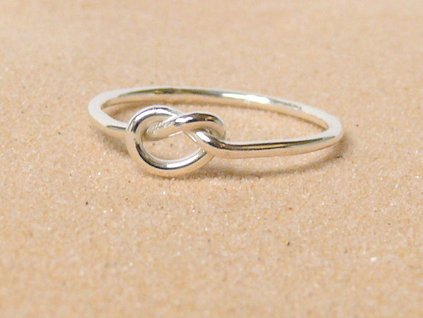 sterling silver BFF stacking ring