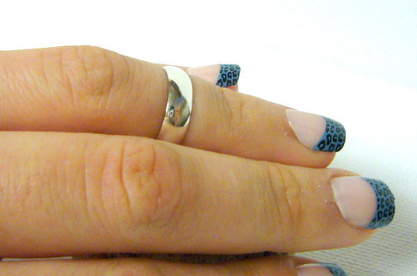 sterling silver mid knuckle ring
