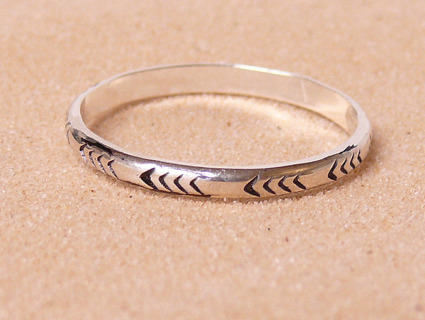 Stacking ring chevron ring silver stack ring sterling silver ring Etsy jewelry silver chevron ring