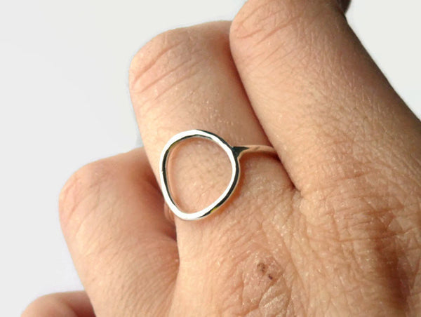 silver circle purity ring