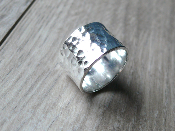 sterling silver tube ring